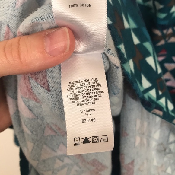 Cabela’s Aztec Button Down Cotton Fleece - Picture 7 of 8